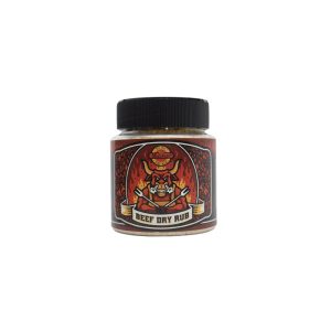 Beef Dry Rub "Malpais Hot Sauce"