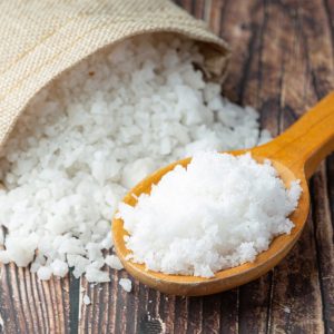 Sal Flor Blanca de las Islas Canarias