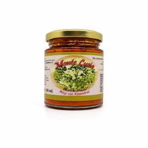 Mojo Rojo con Almendras Suave "Monte Lucia" 250 ml