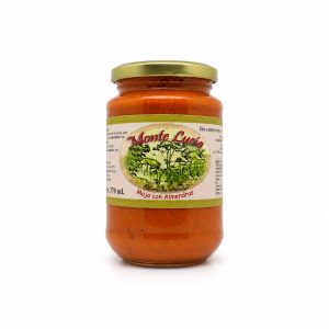 Mojo Rojo con Almendras Suave "Monte Lucia" 370 ml